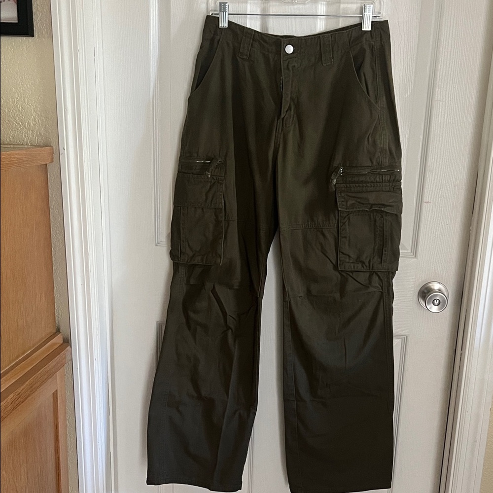 Men's Olive Cargo Pants